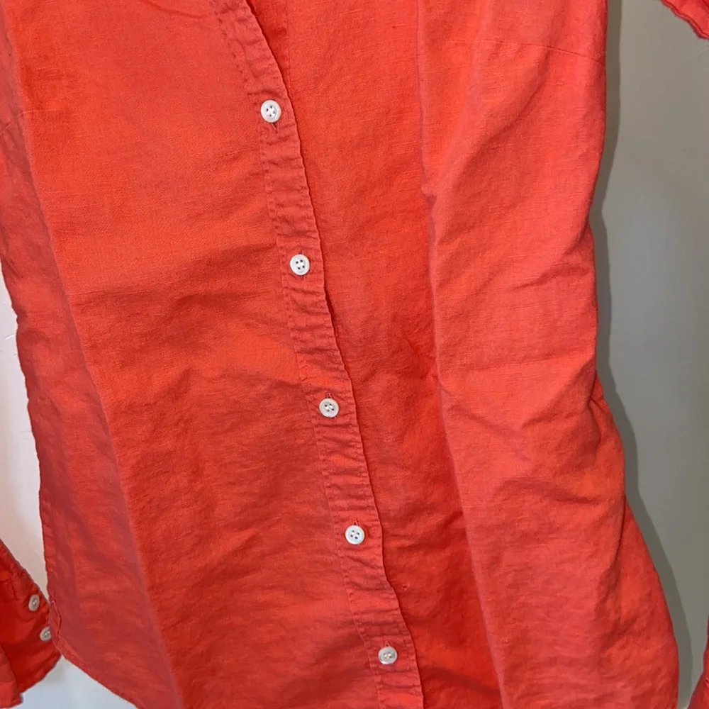 J Crew Linen ‘Perfect Shirt’ - Picture 3 of 11